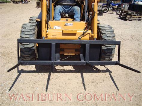 skid steer hay stacker|used hay attachments for sale.